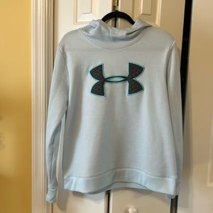 Under Armor Blue Loose Cold Gear Sweatshirt